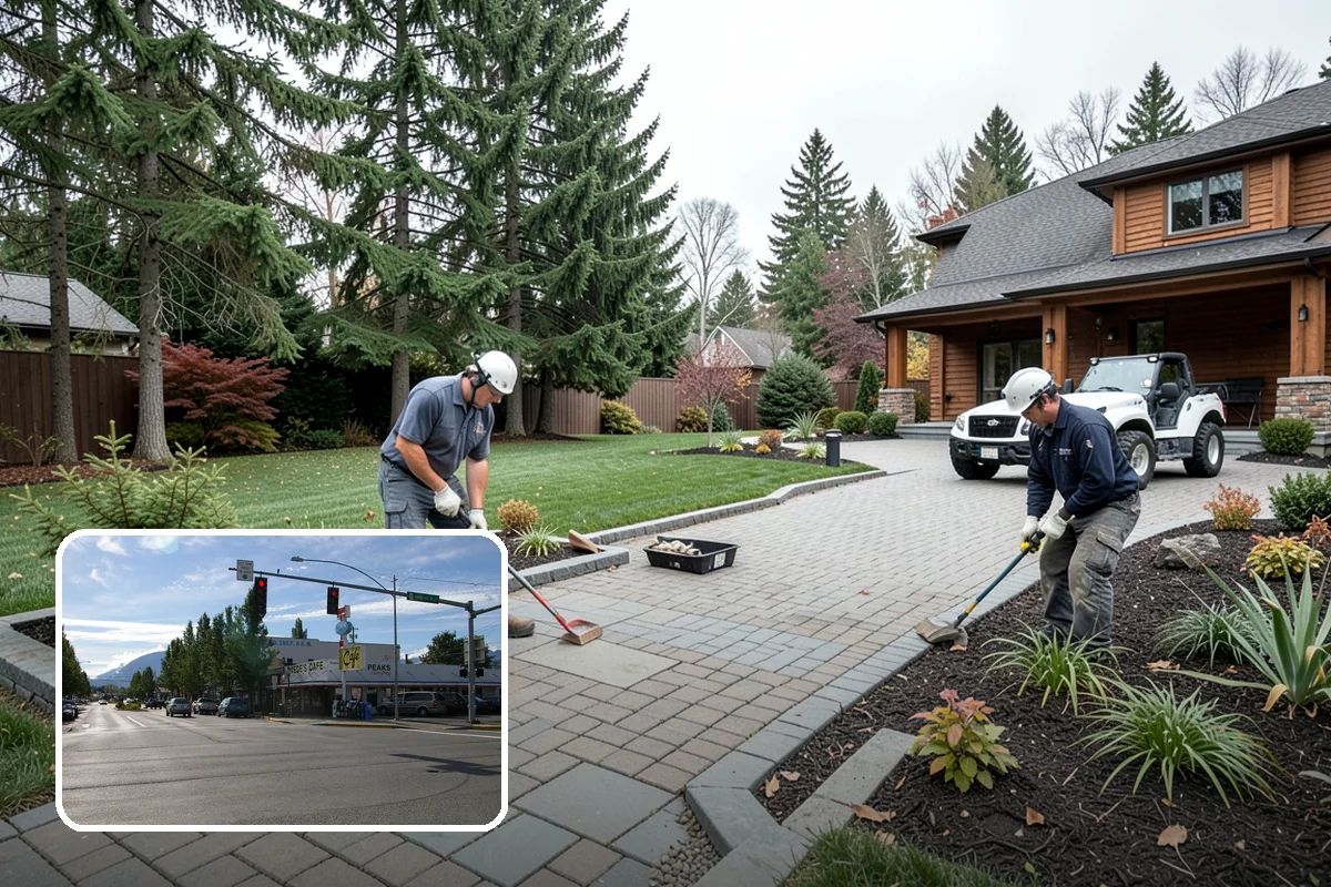 Compost Installation in North Bend, King County, WA - Enriches soil with organic matter and slow-release nutrients