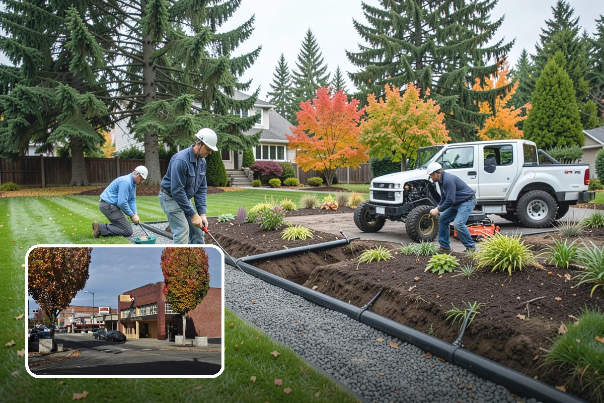Compost Installation in Puyallup, Pierce County, WA - Enriches soil with organic matter and slow-release nutrients