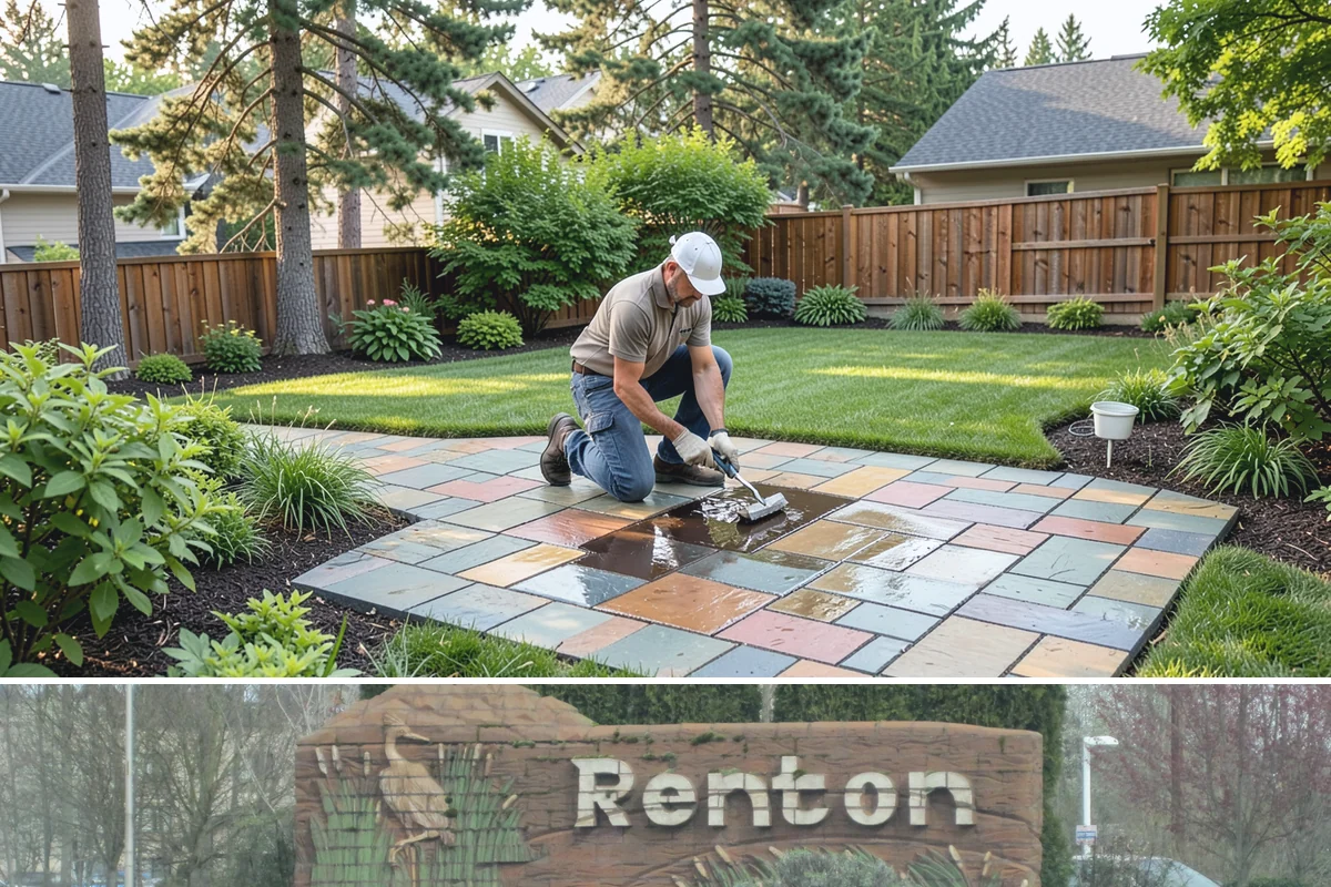 Compost Installation in Renton, King County, WA - Apply in early spring to fuel the growing season or in fall to let nutrients work into the soil over winter, matching the PNW's...
