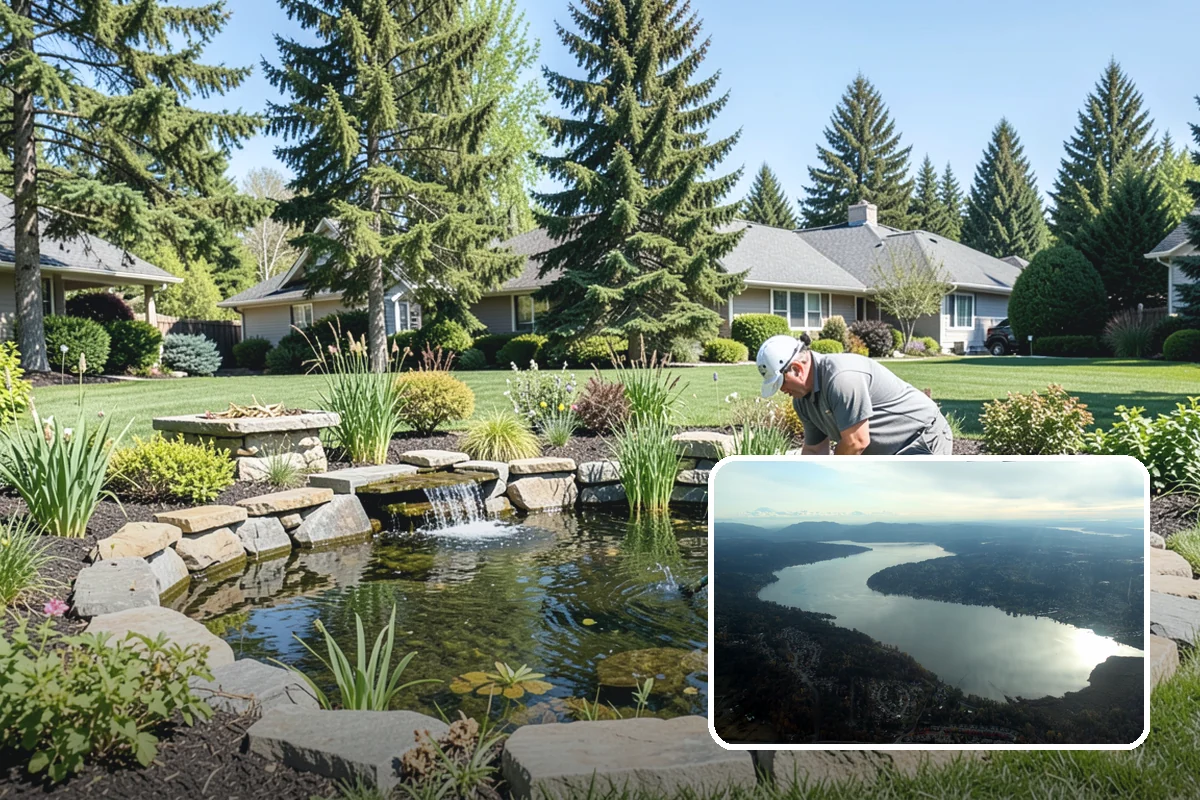 Compost Installation in Sammamish, King County, WA - Enriches soil with organic matter and slow-release nutrients