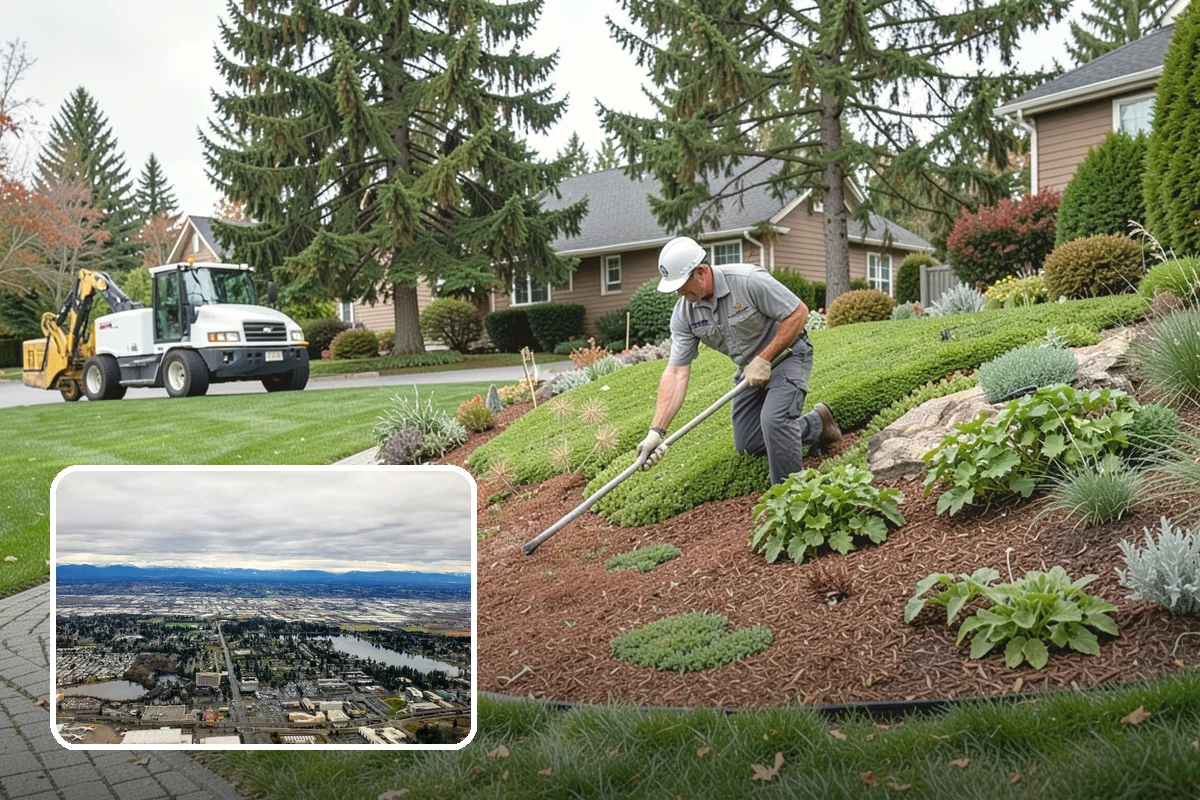 Compost Installation in SeaTac, King County, WA - Enriches soil with organic matter and slow-release nutrients