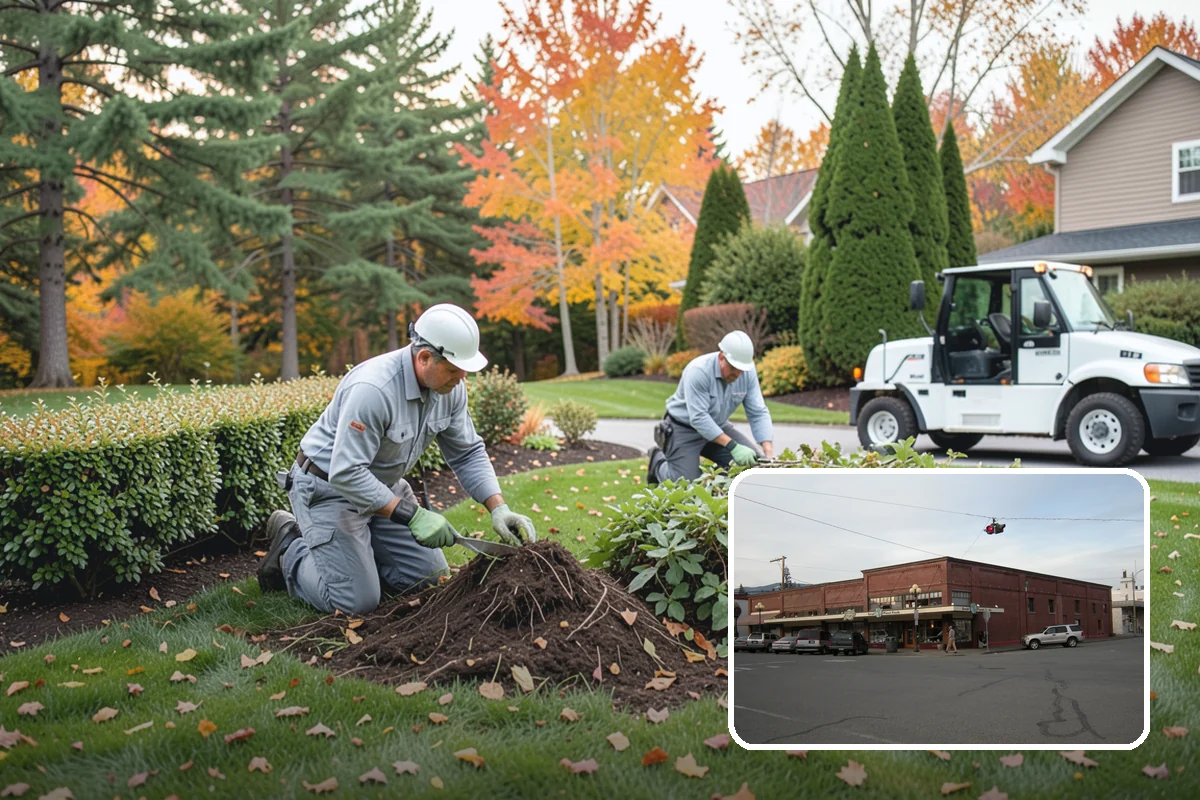 Compost Installation in Sedro-Woolley, Skagit County, WA - Enriches soil with organic matter and slow-release nutrients