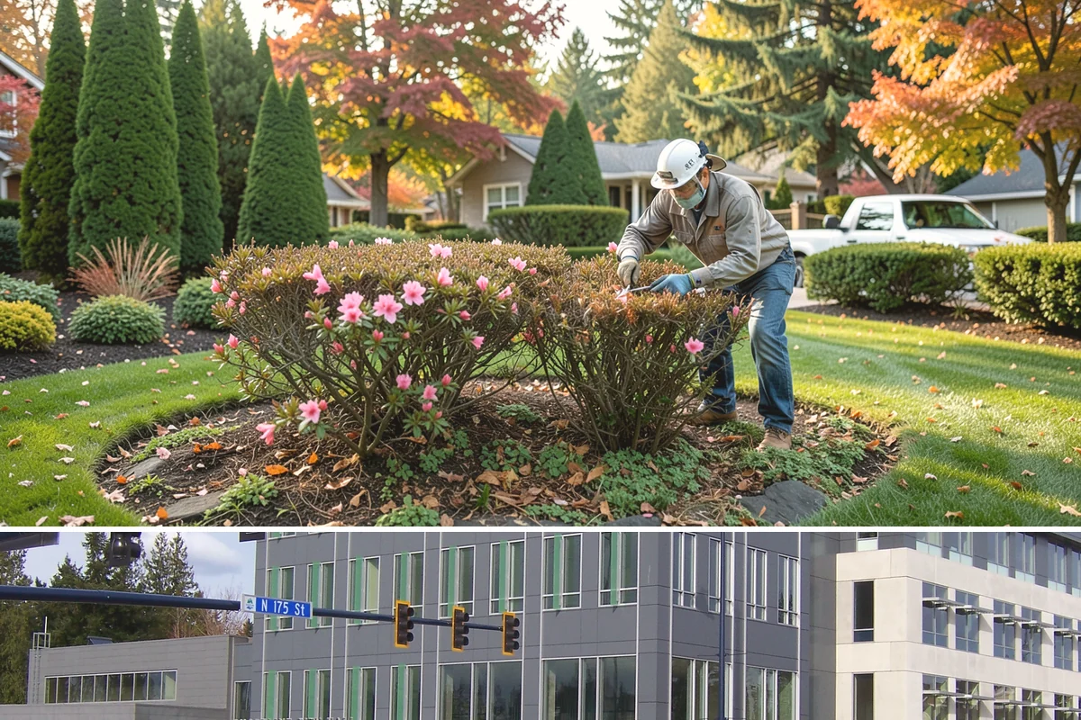 Compost Installation in Shoreline, King County, WA - Apply in early spring to fuel the growing season or in fall to let nutrients work into the soil over winter, matching the PNW's...