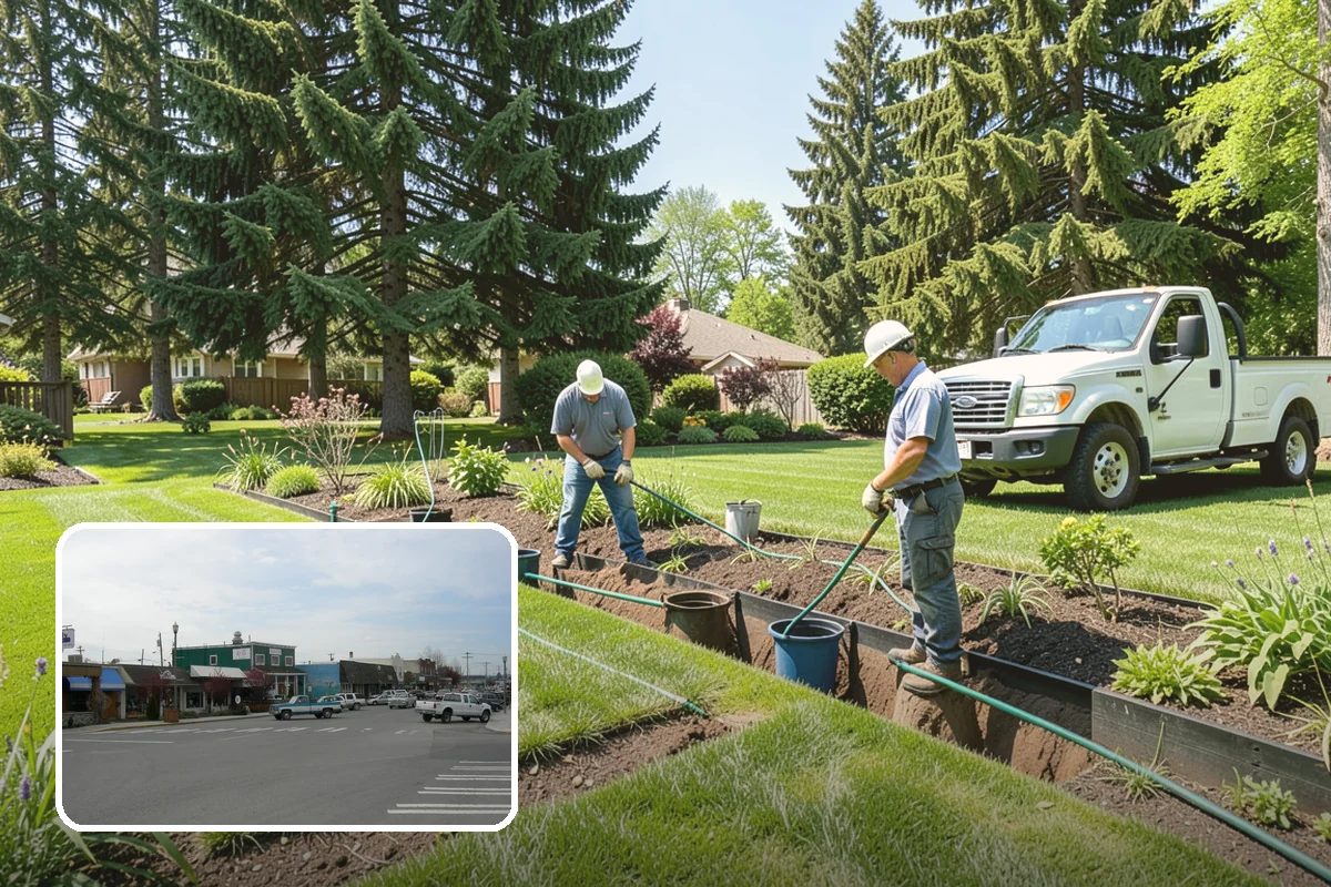 Compost Installation in Stanwood, Snohomish County, WA - Enriches soil with organic matter and slow-release nutrients