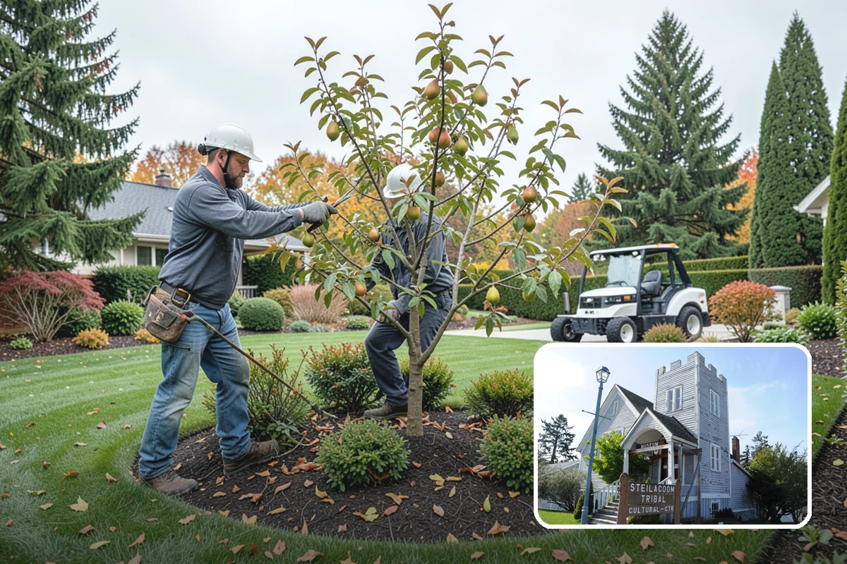 Compost Installation in Steilacoom, Pierce County, WA - Enriches soil with organic matter and slow-release nutrients