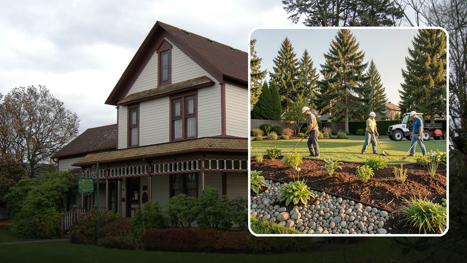 Compost Installation in Sumner, Pierce County, WA - A rich compost top-dress that feeds soil and revitalizes tired beds and lawns.