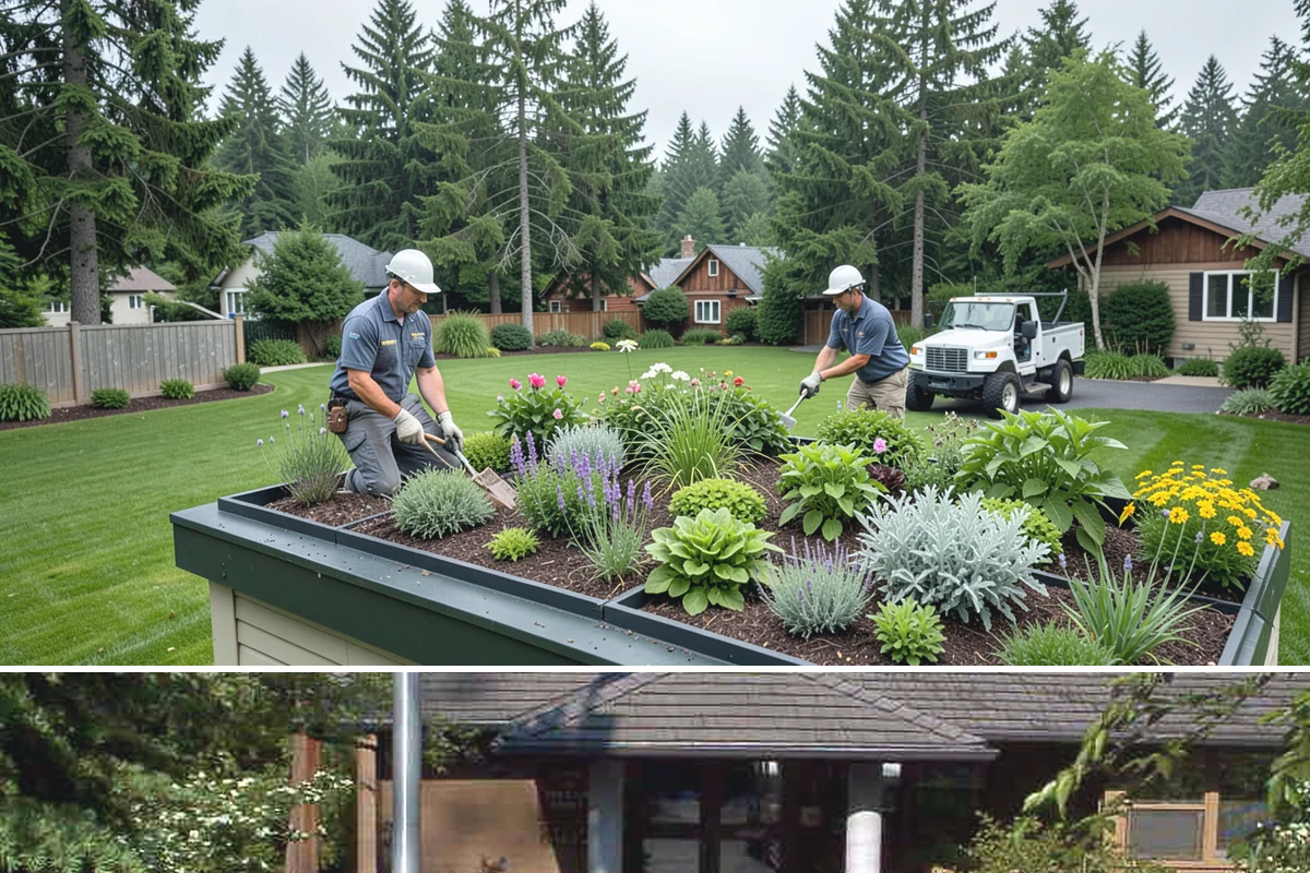 Compost Installation in Yarrow Point, King County, WA - Apply in early spring to fuel the growing season or in fall to let nutrients work into the soil over winter, matching the PNW's...