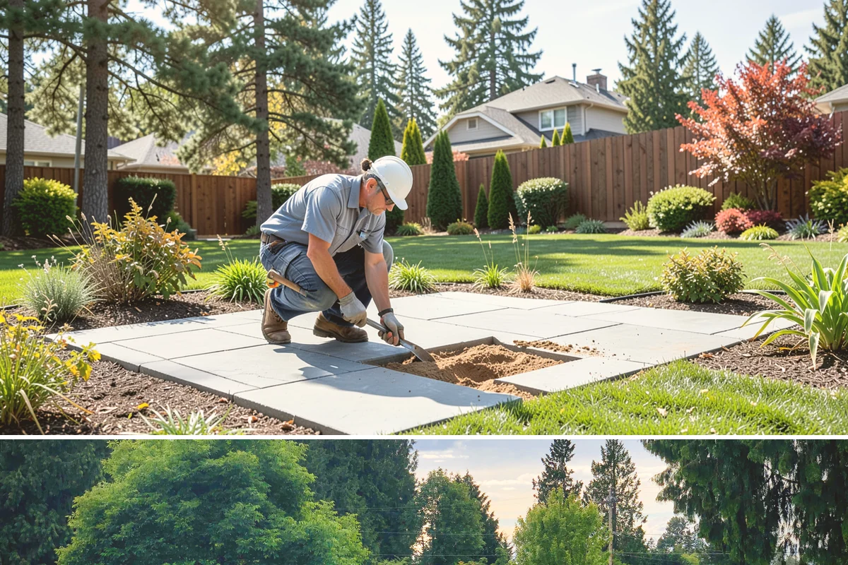 Compost Mulch Installation in Bonney Lake, Pierce County, WA - Compost is best top-dressed in early spring to fuel new growth and again in fall to rebuild soil ahead of the wet Northwest...