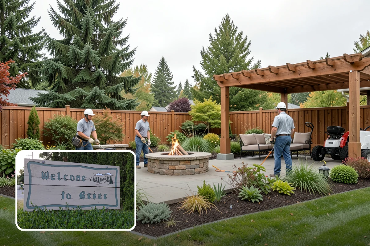 Compost Mulch Installation in Brier, Snohomish County, WA - Feeds soil and plants as it breaks down