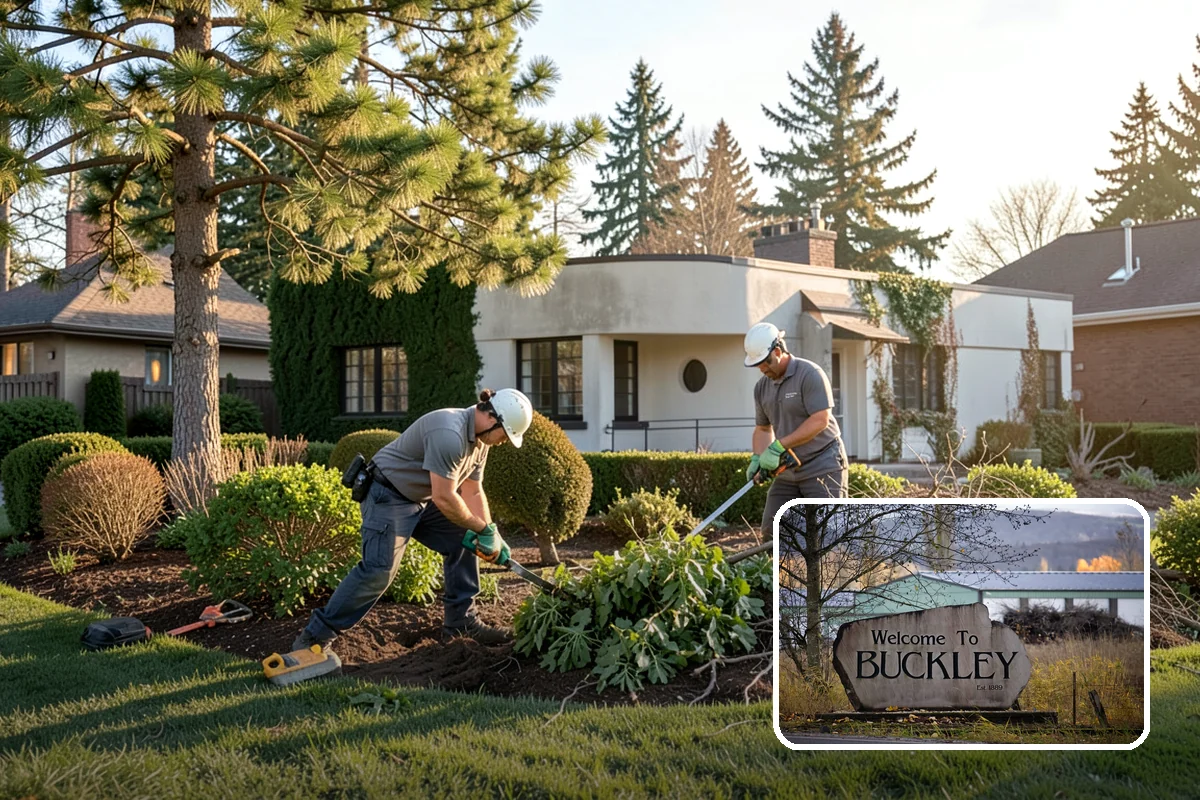 Compost Mulch Installation in Buckley, Pierce County, WA - Feeds soil and plants as it breaks down