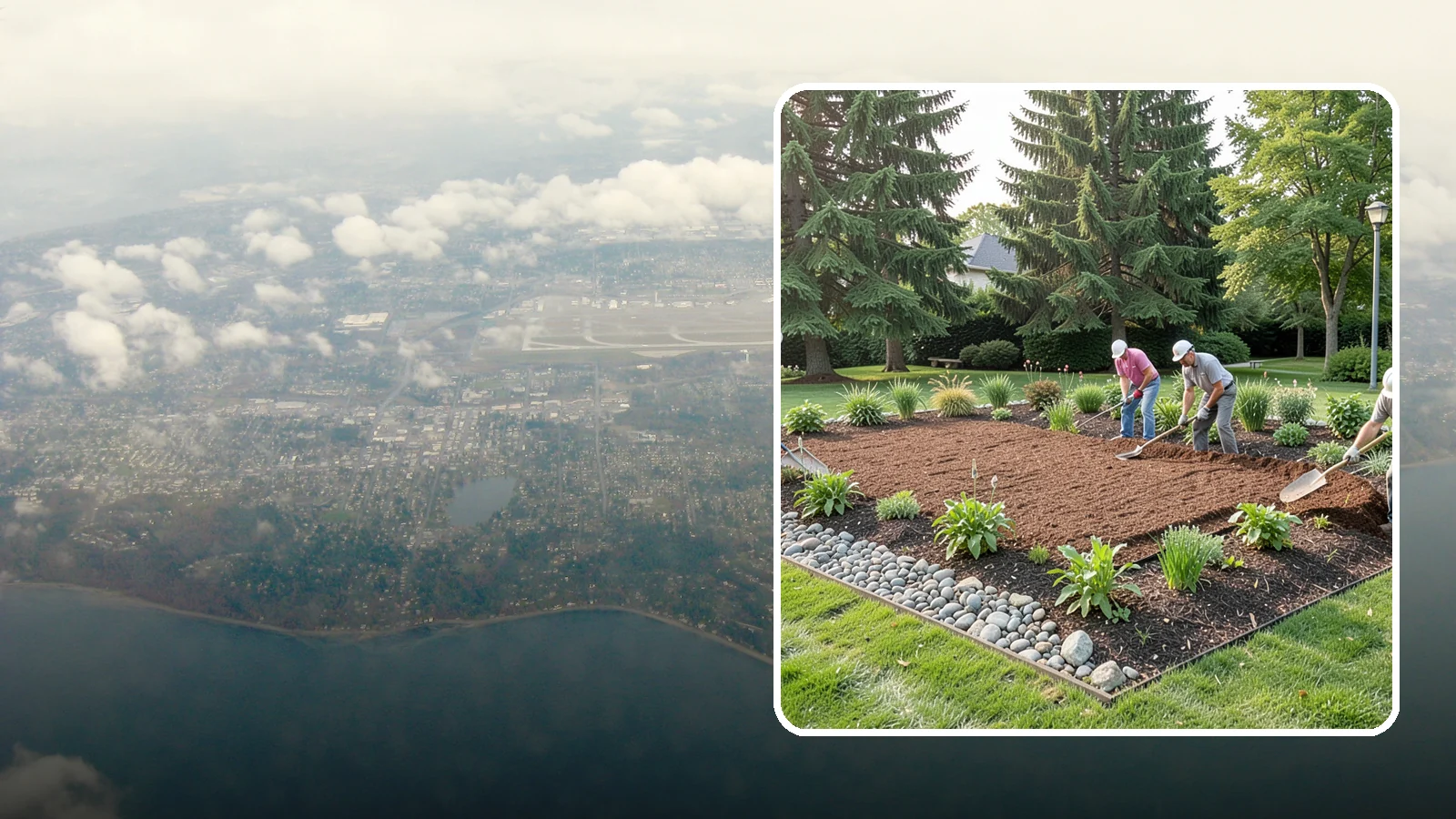 Compost Mulch Installation in Burien, King County, WA - We install a nutrient-rich compost mulch layer that feeds your soil while suppressing weeds and holding moisture.