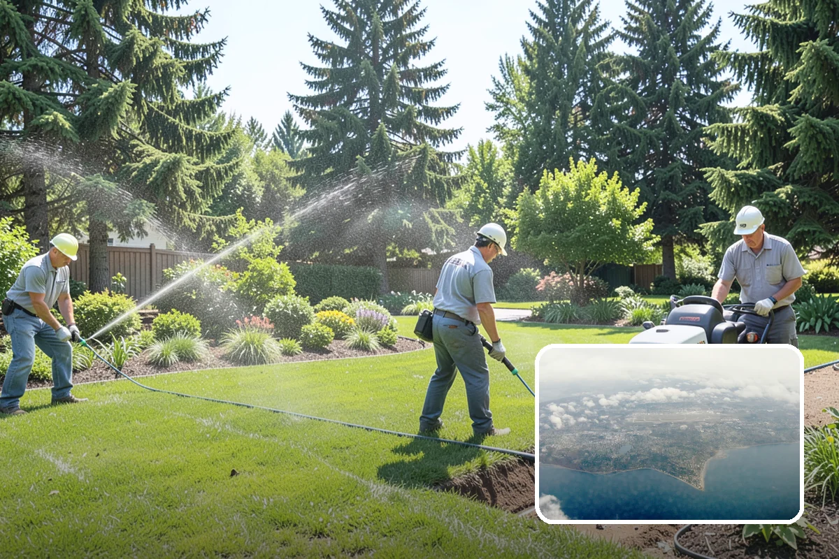 Compost Mulch Installation in Burien, King County, WA - Feeds soil and plants as it breaks down
