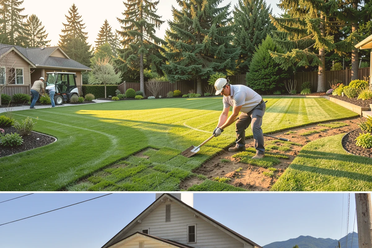 Compost Mulch Installation in Concrete, Skagit County, WA - Compost is best top-dressed in early spring to fuel new growth and again in fall to rebuild soil ahead of the wet Northwest...