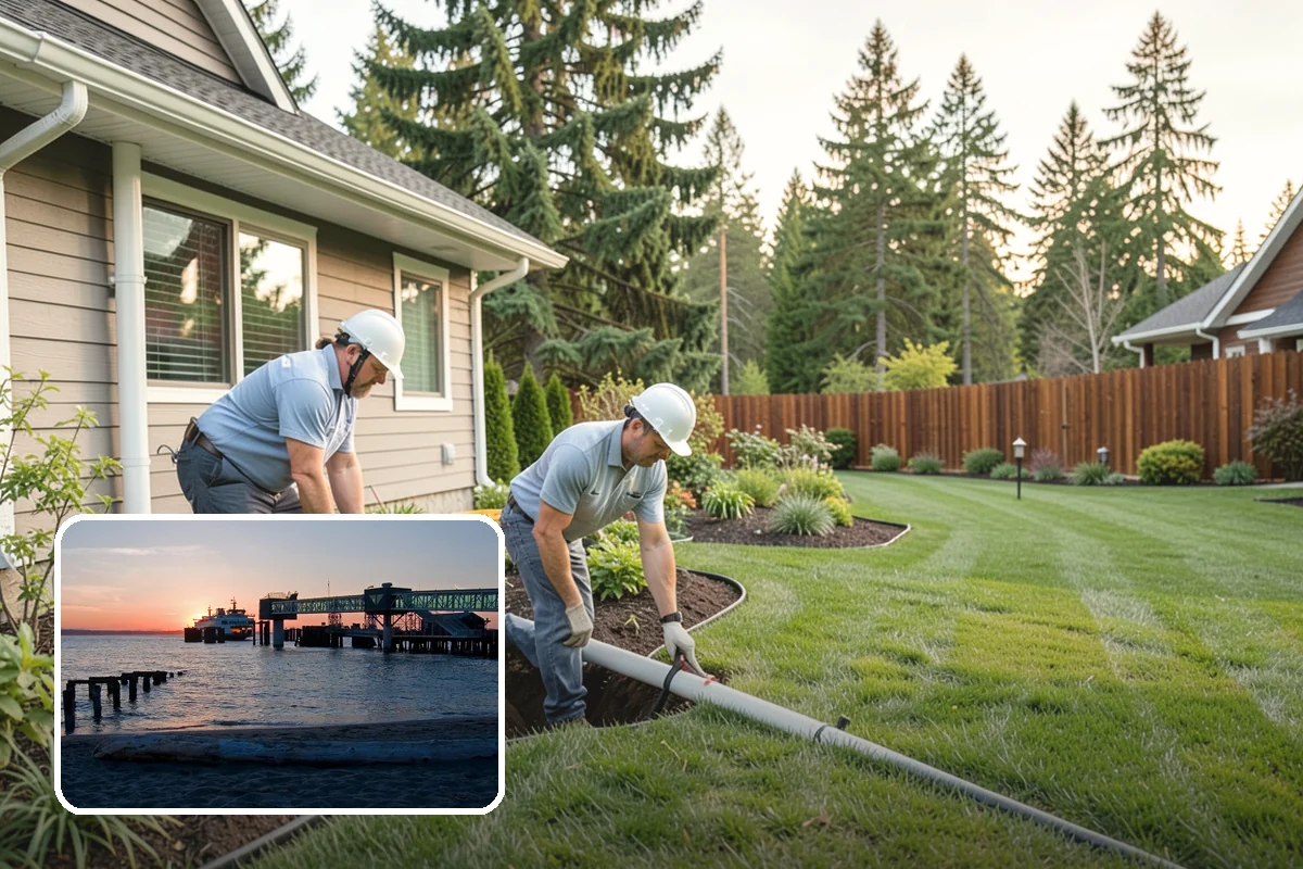 Compost Mulch Installation in Edmonds, Snohomish County, WA - Feeds soil and plants as it breaks down