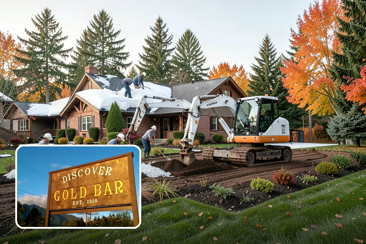 Compost Mulch Installation in Gold Bar, Snohomish County, WA - Feeds soil and plants as it breaks down
