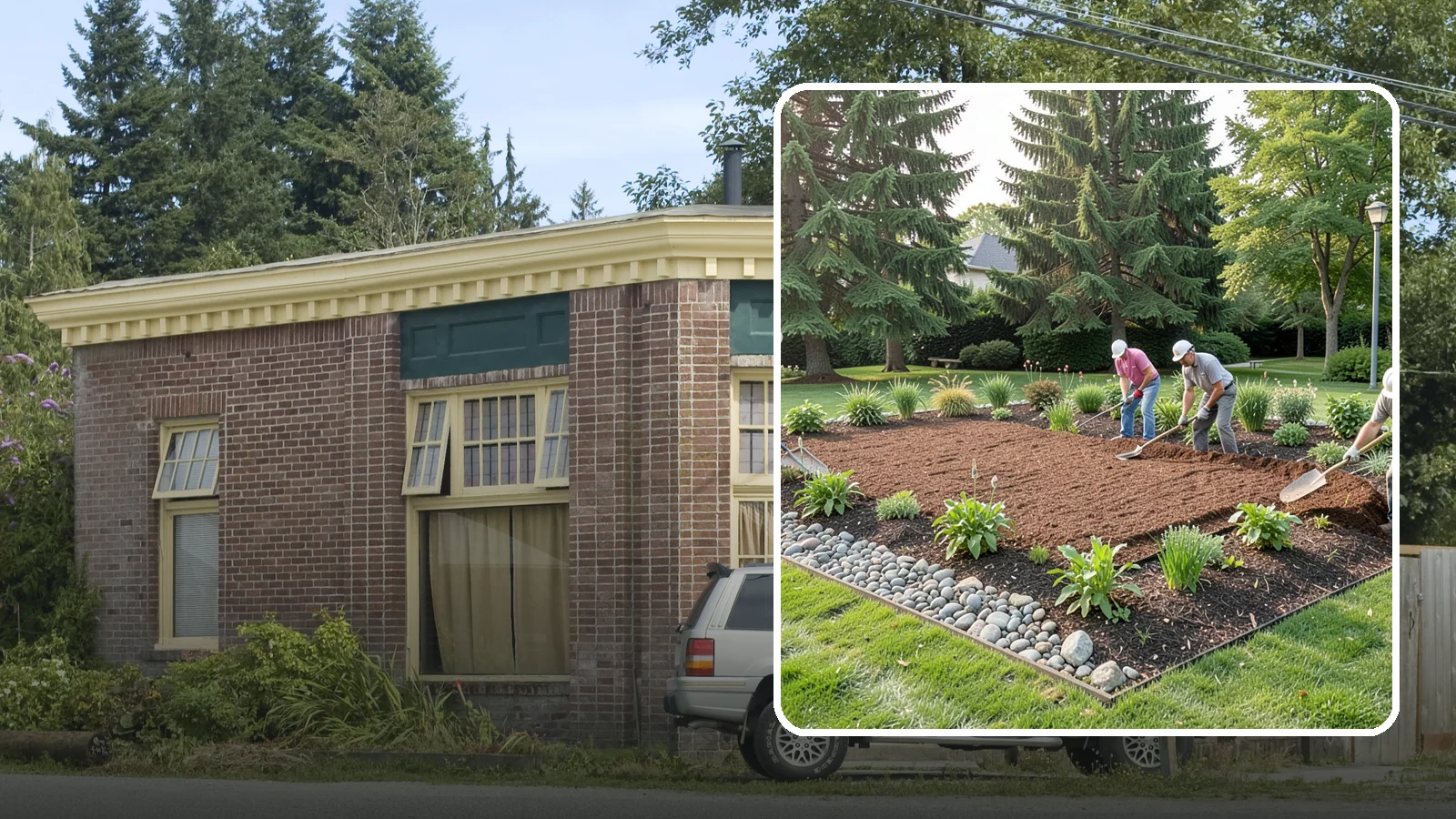 Compost Mulch Installation in Hamilton, Skagit County, WA - We install a nutrient-rich compost mulch layer that feeds your soil while suppressing weeds and holding moisture.