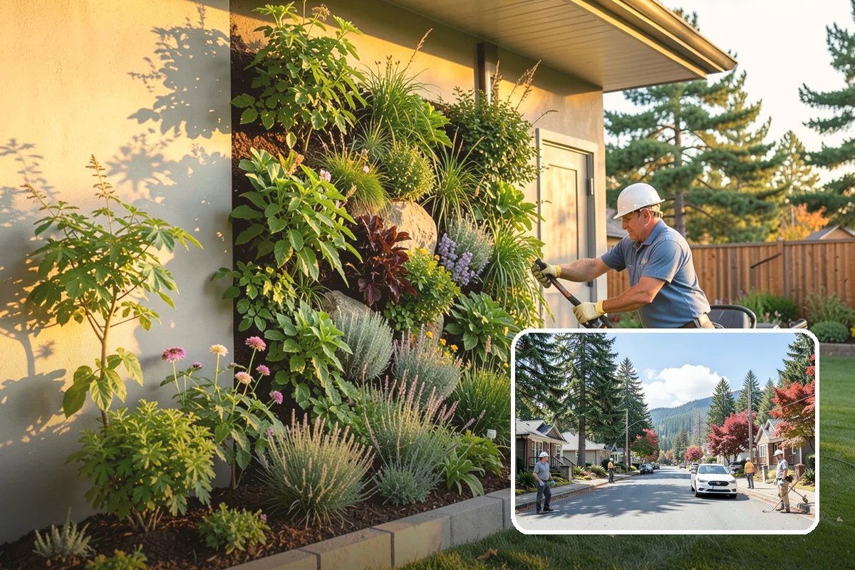 Compost Mulch Installation in Hunts Point, King County, WA - Feeds soil and plants as it breaks down
