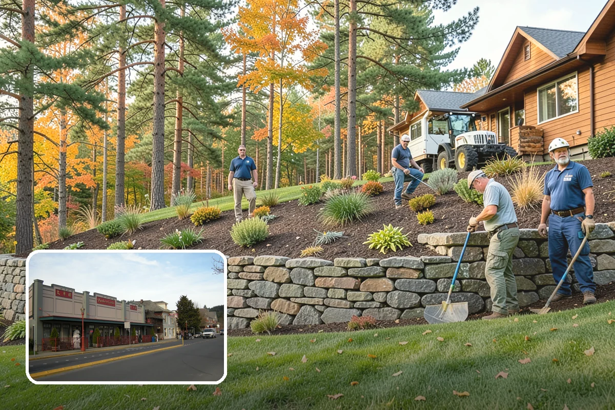 Compost Mulch Installation in Issaquah, King County, WA - Feeds soil and plants as it breaks down