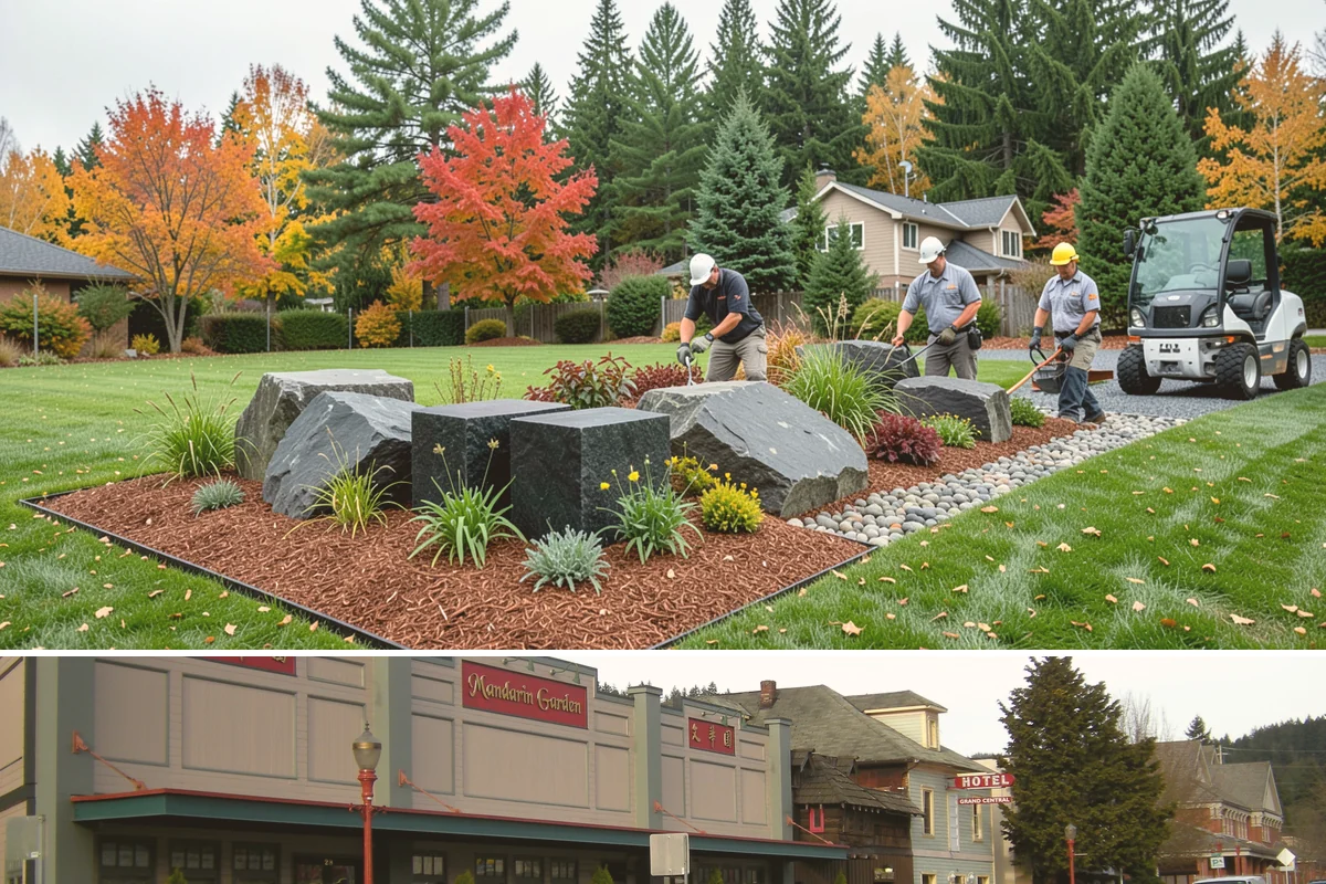 Compost Mulch Installation in Issaquah, King County, WA - Compost is best top-dressed in early spring to fuel new growth and again in fall to rebuild soil ahead of the wet Northwest...