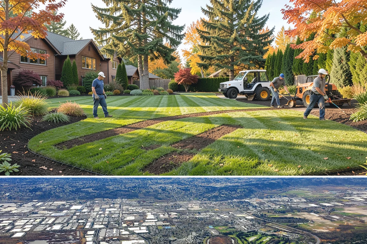 Compost Mulch Installation in Kent, King County, WA - Compost is best top-dressed in early spring to fuel new growth and again in fall to rebuild soil ahead of the wet Northwest...