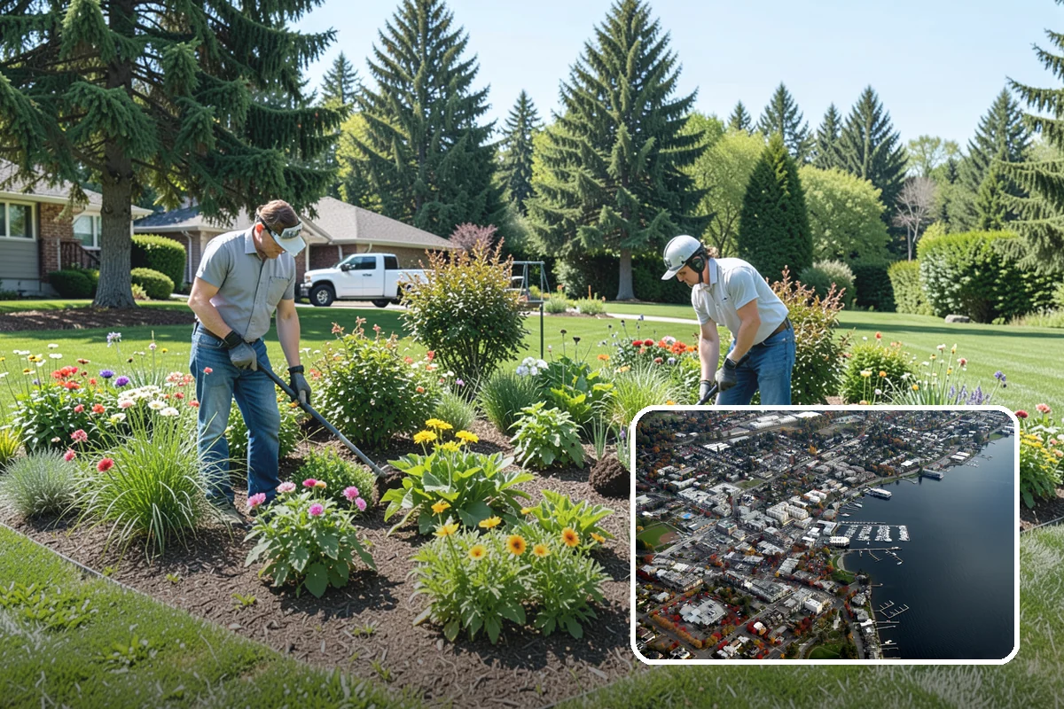 Compost Mulch Installation in Kirkland, King County, WA - Feeds soil and plants as it breaks down