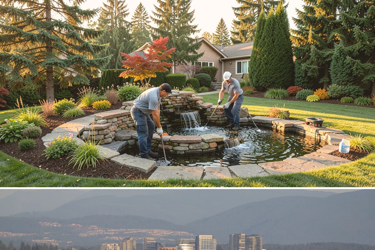 Compost Mulch Installation in Medina, King County, WA - Compost is best top-dressed in early spring to fuel new growth and again in fall to rebuild soil ahead of the wet Northwest...