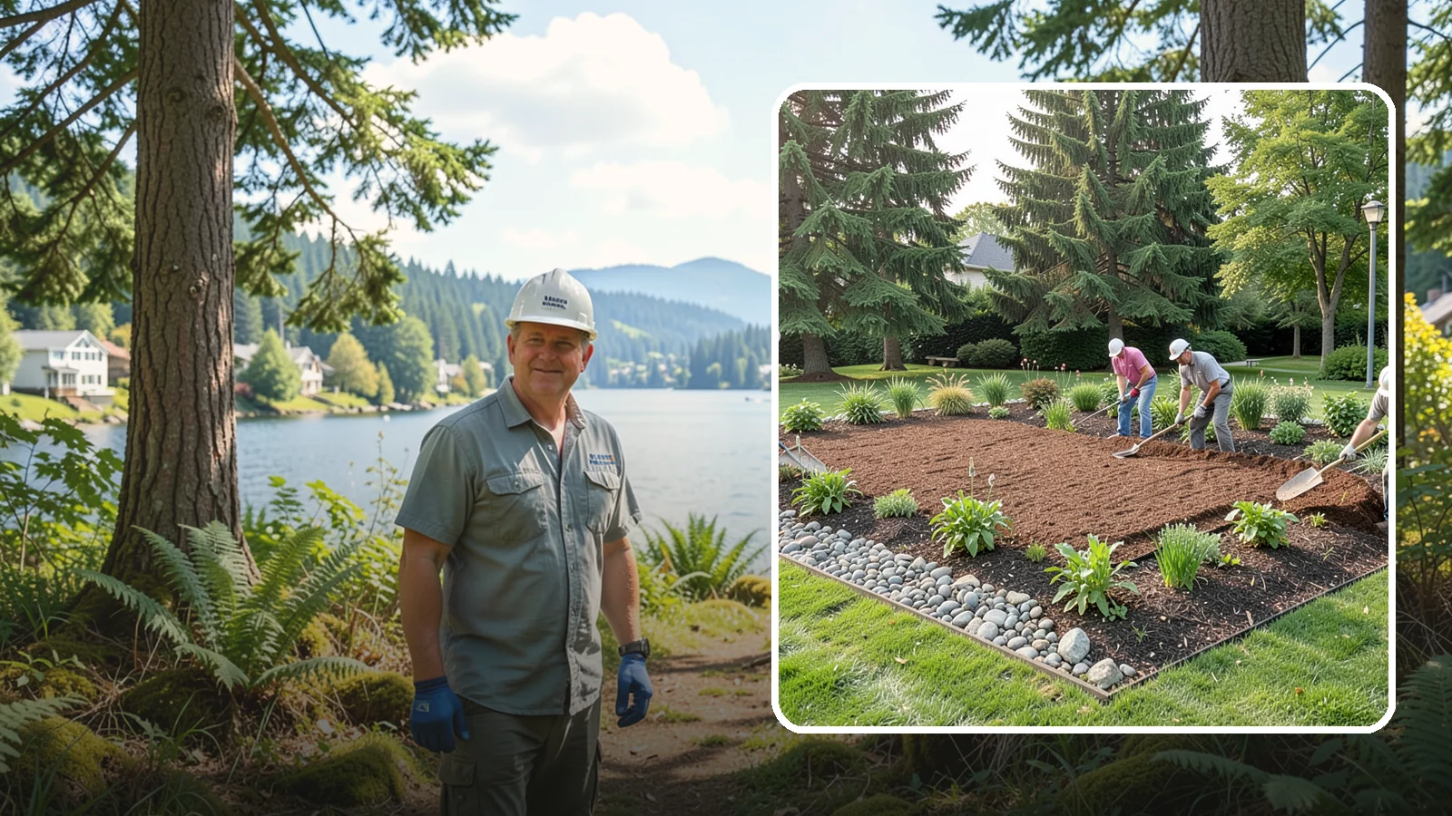 Compost Mulch Installation in Milton, King County, WA - We install a nutrient-rich compost mulch layer that feeds your soil while suppressing weeds and holding moisture.