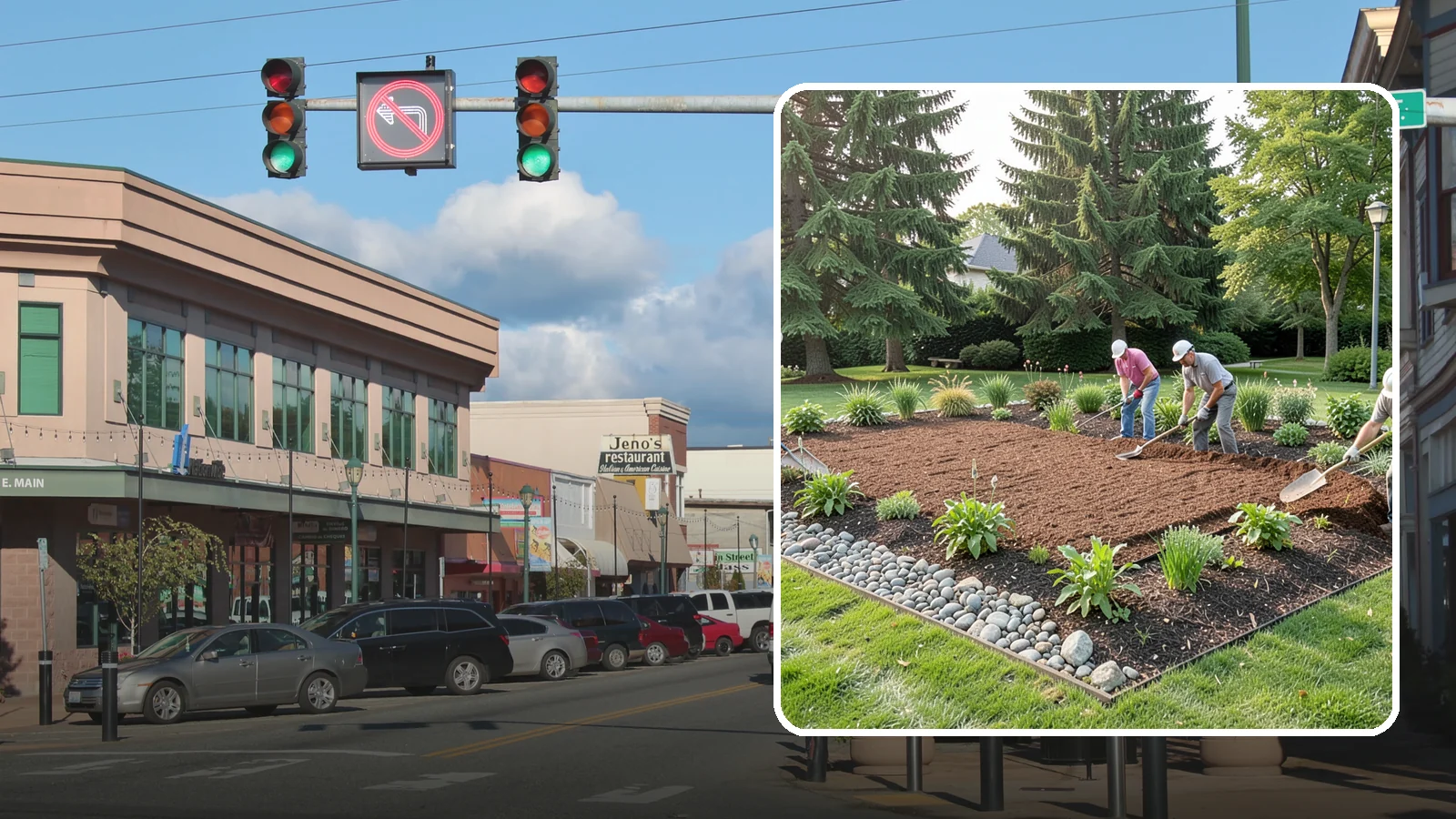 Compost Mulch Installation in Monroe, Snohomish County, WA - We install a nutrient-rich compost mulch layer that feeds your soil while suppressing weeds and holding moisture.