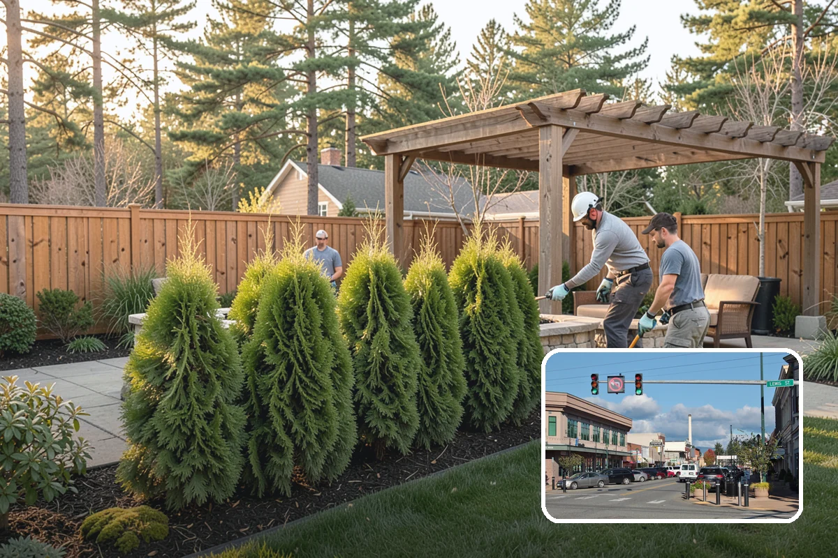 Compost Mulch Installation in Monroe, Snohomish County, WA - Feeds soil and plants as it breaks down
