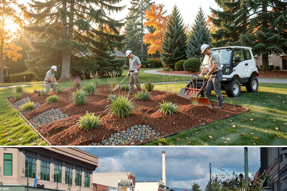 Compost Mulch Installation in Monroe, Snohomish County, WA - Compost is best top-dressed in early spring to fuel new growth and again in fall to rebuild soil ahead of the wet Northwest...