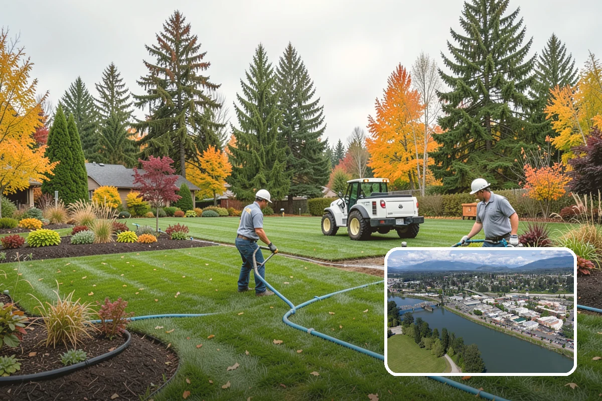 Compost Mulch Installation in Mount Vernon, Skagit County, WA - Feeds soil and plants as it breaks down