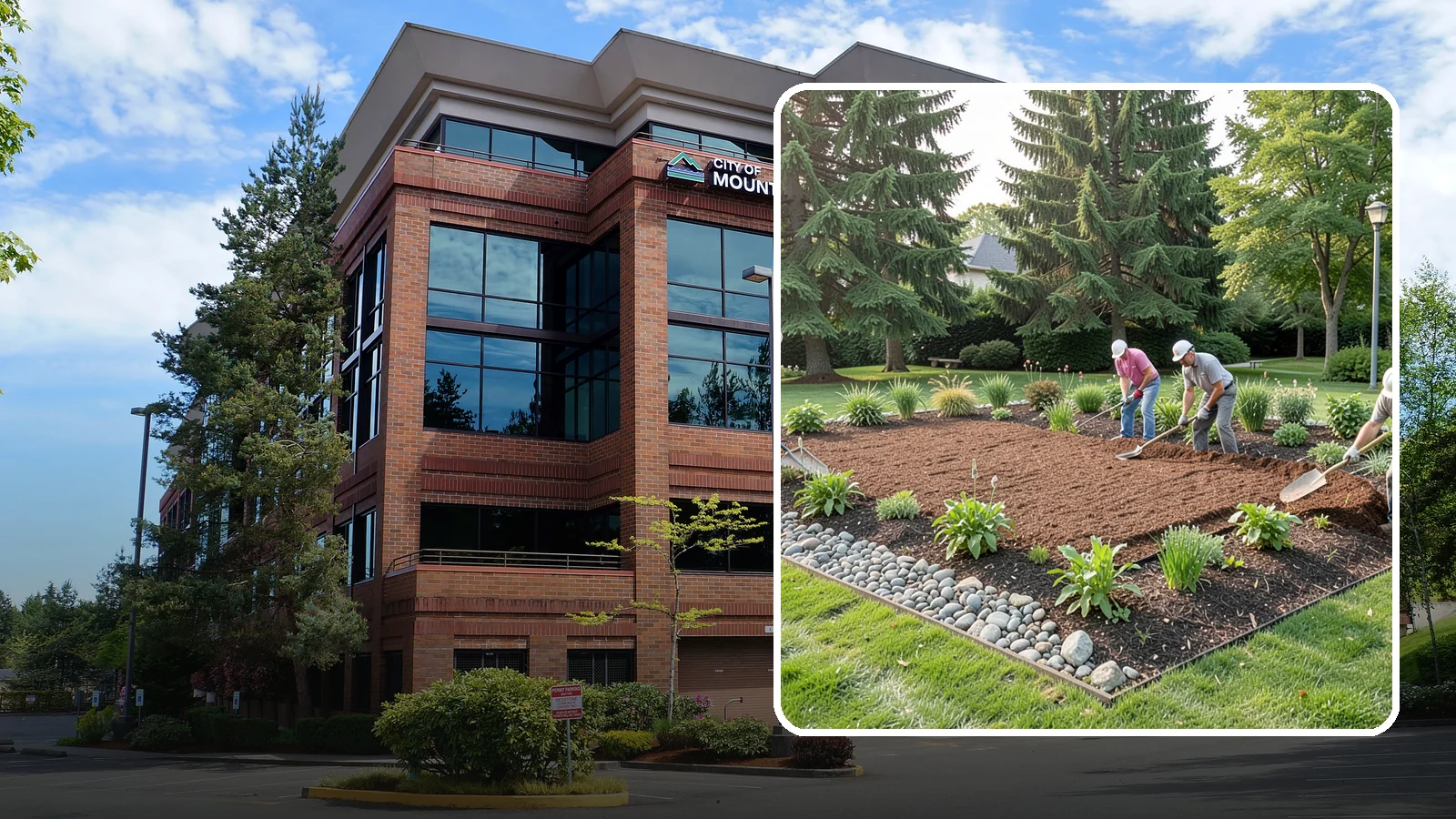 Compost Mulch Installation in Mountlake Terrace, Snohomish County, WA - We install a nutrient-rich compost mulch layer that feeds your soil while suppressing weeds and holding moisture.