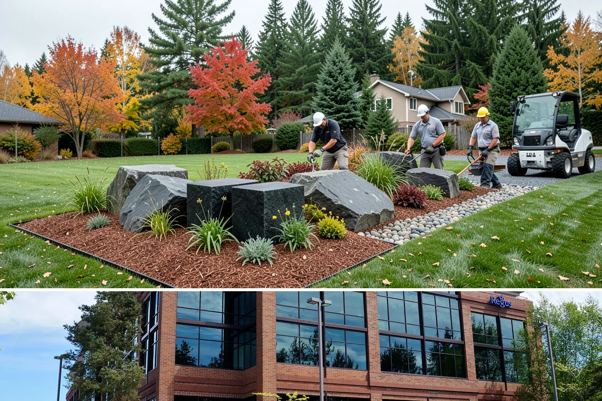 Compost Mulch Installation in Mountlake Terrace, Snohomish County, WA - Compost is best top-dressed in early spring to fuel new growth and again in fall to rebuild soil ahead of the wet Northwest...