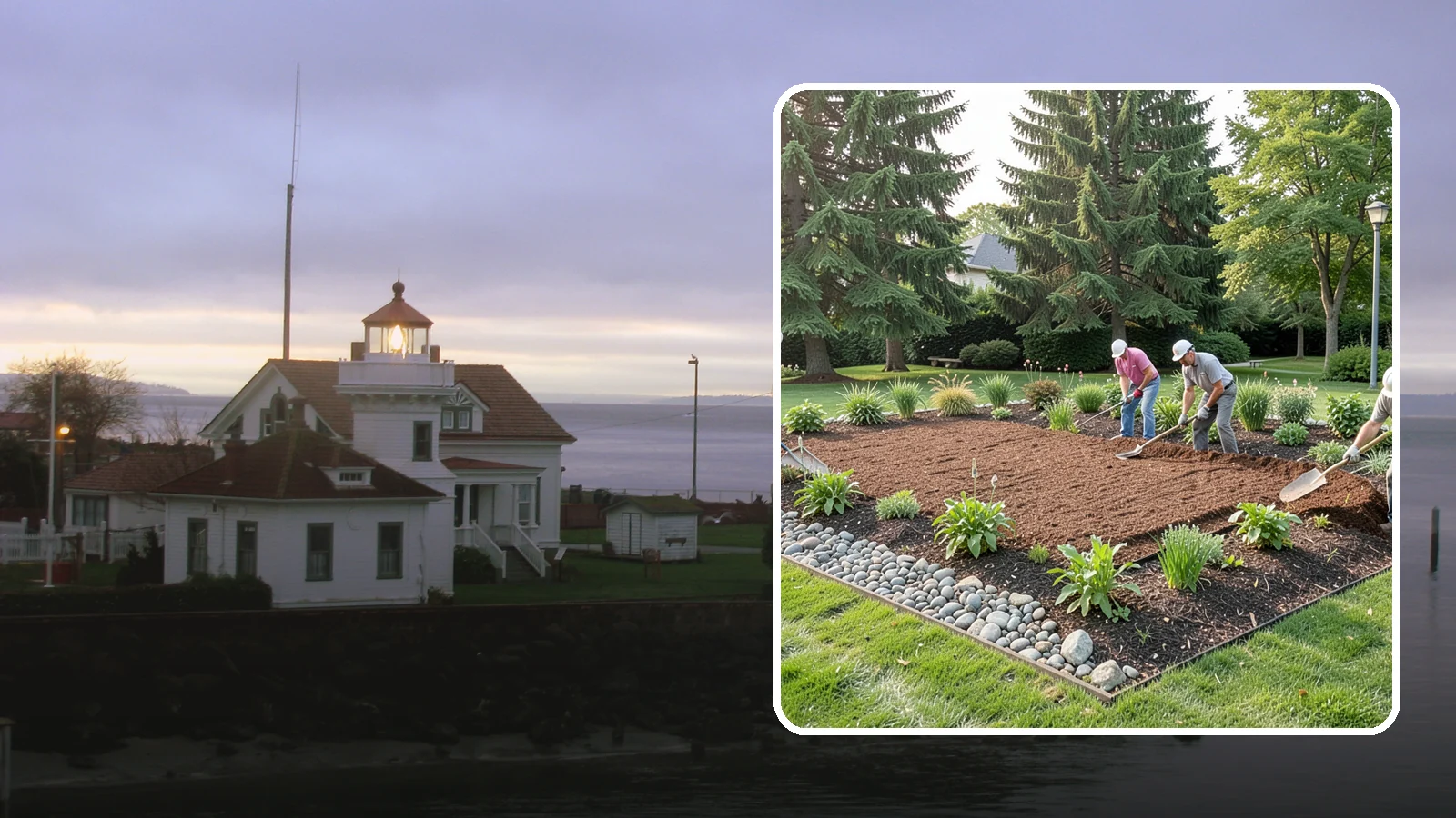 Compost Mulch Installation in Mukilteo, Snohomish County, WA - We install a nutrient-rich compost mulch layer that feeds your soil while suppressing weeds and holding moisture.