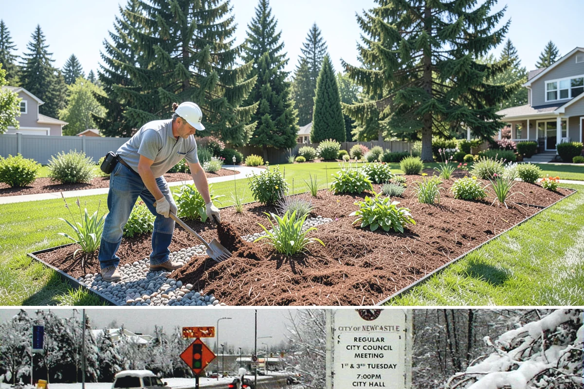 Compost Mulch Installation in Newcastle, King County, WA - Compost is best top-dressed in early spring to fuel new growth and again in fall to rebuild soil ahead of the wet Northwest...