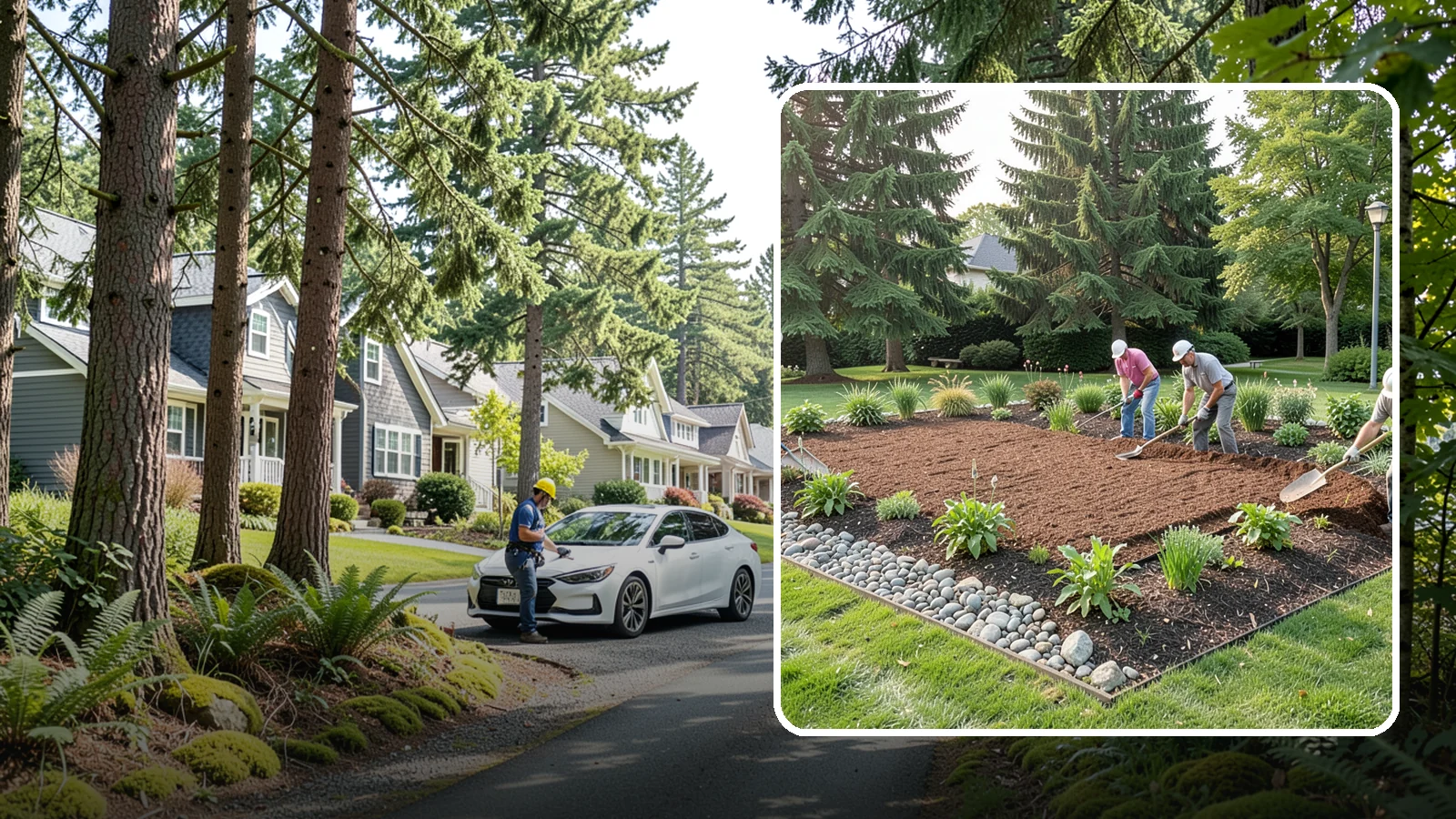 Compost Mulch Installation in Normandy Park, King County, WA - We install a nutrient-rich compost mulch layer that feeds your soil while suppressing weeds and holding moisture.