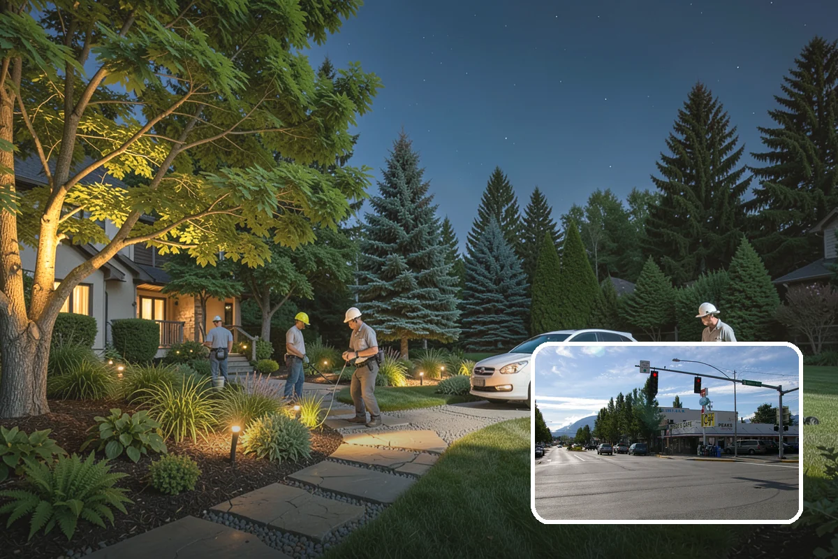 Compost Mulch Installation in North Bend, King County, WA - Feeds soil and plants as it breaks down
