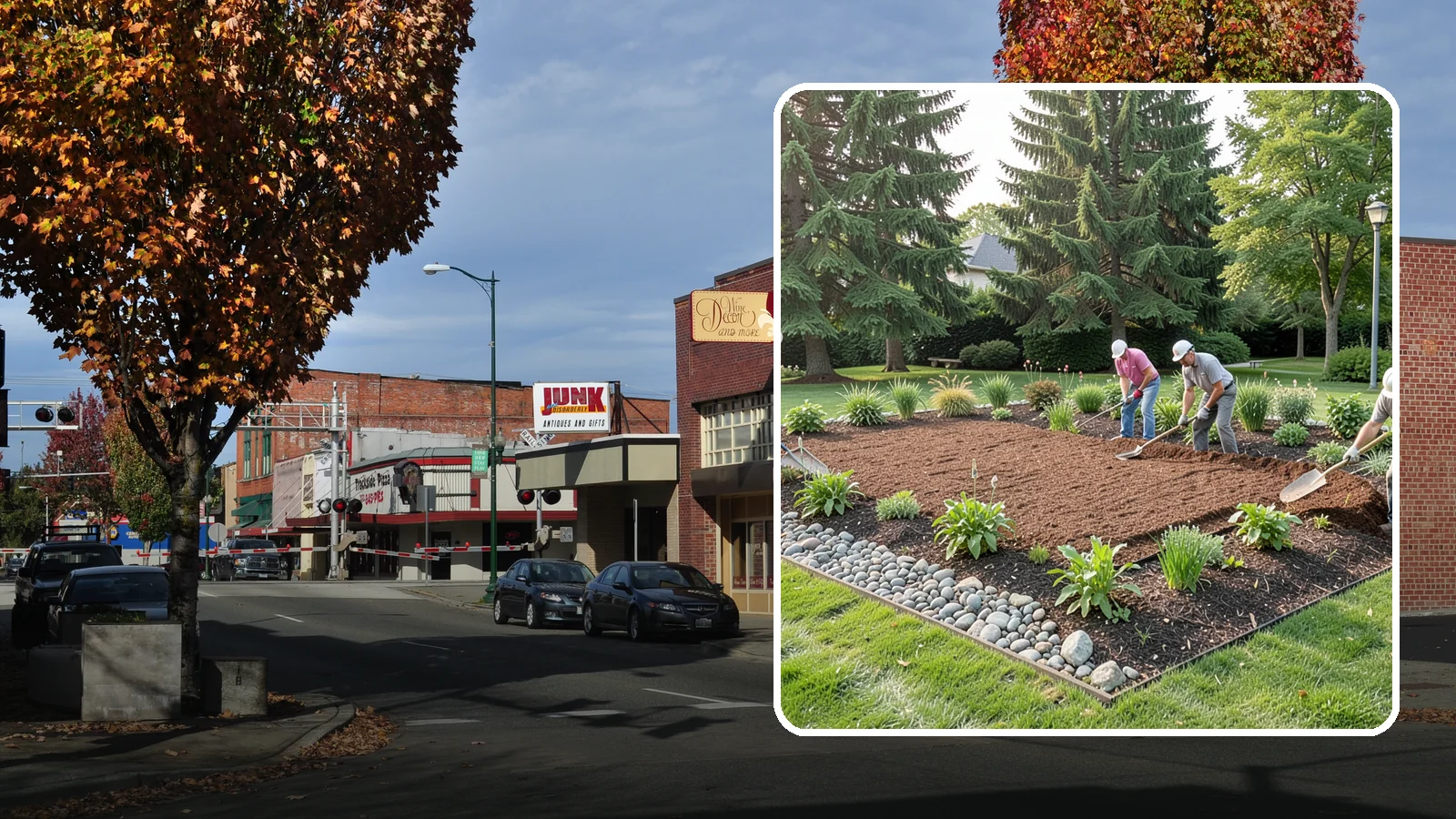 Compost Mulch Installation in Puyallup, Pierce County, WA - We install a nutrient-rich compost mulch layer that feeds your soil while suppressing weeds and holding moisture.