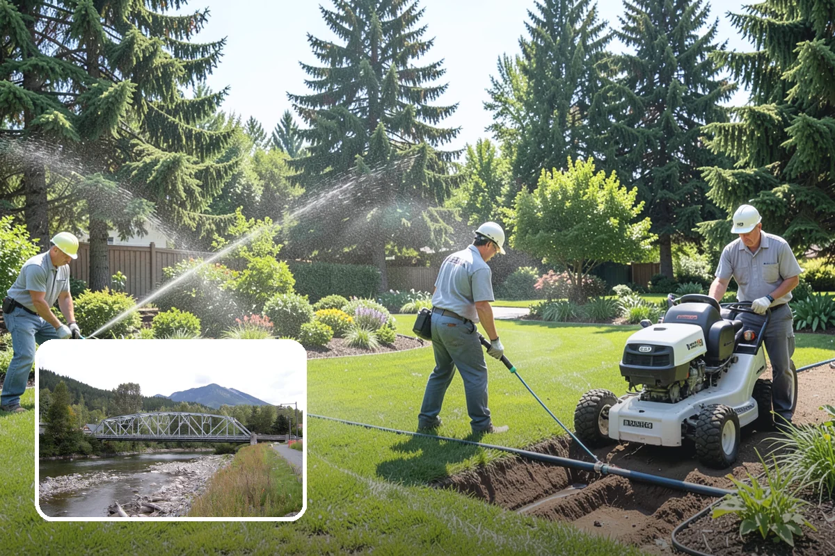 Compost Mulch Installation in Skykomish, King County, WA - Feeds soil and plants as it breaks down
