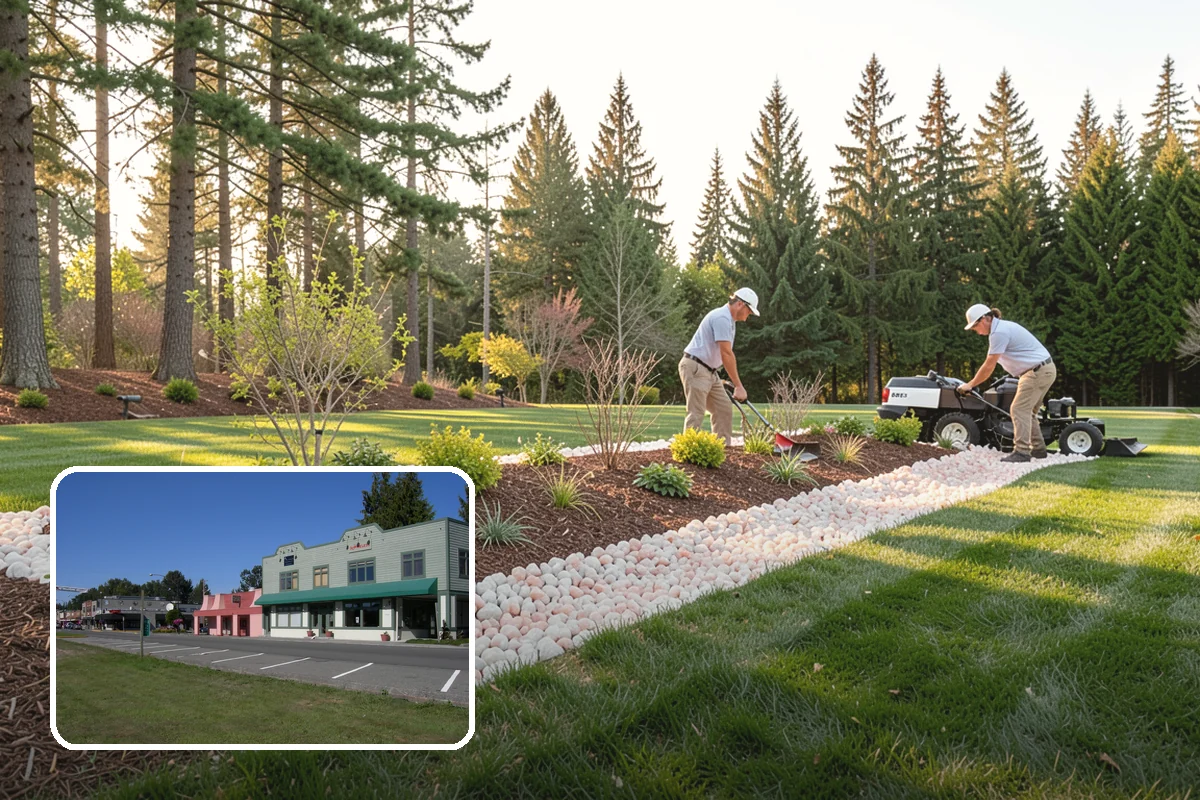 Compost Mulch Installation in Snoqualmie, King County, WA - Feeds soil and plants as it breaks down