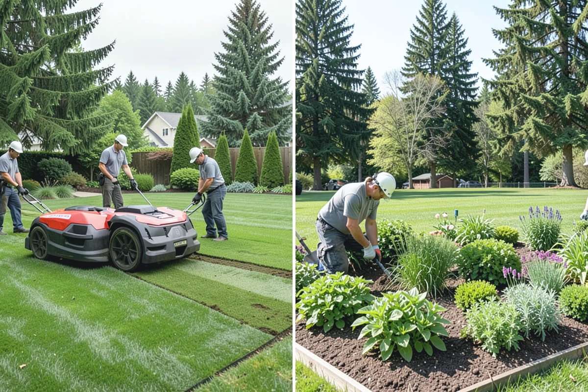Compost Mulch Installation in South Prairie, Pierce County, WA - Assess soil and beds to confirm compost is the right top-dressing