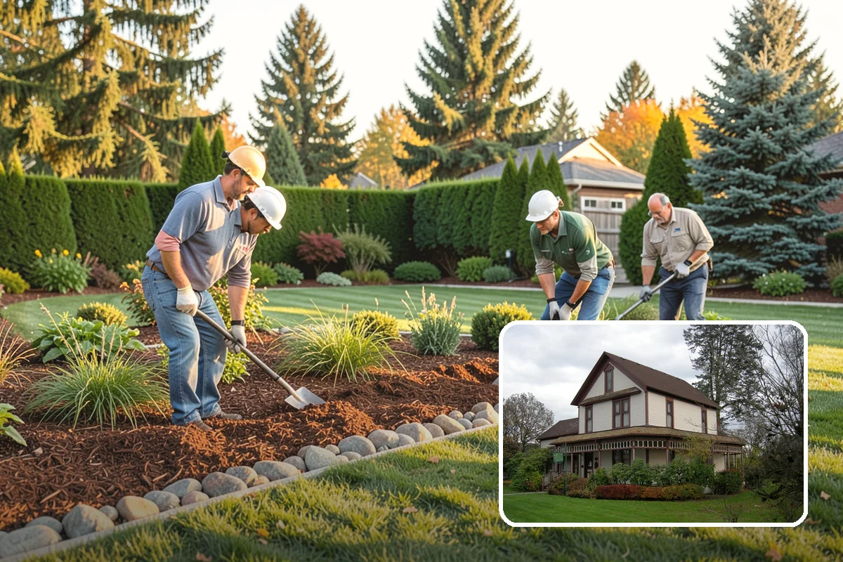 Compost Mulch Installation in Sumner, Pierce County, WA - Feeds soil and plants as it breaks down