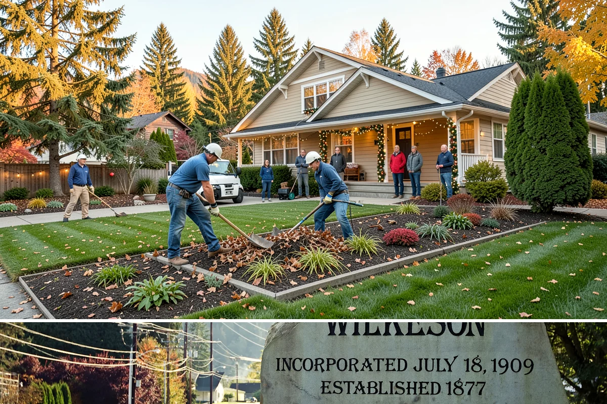 Compost Mulch Installation in Wilkeson, Pierce County, WA - Compost is best top-dressed in early spring to fuel new growth and again in fall to rebuild soil ahead of the wet Northwest...