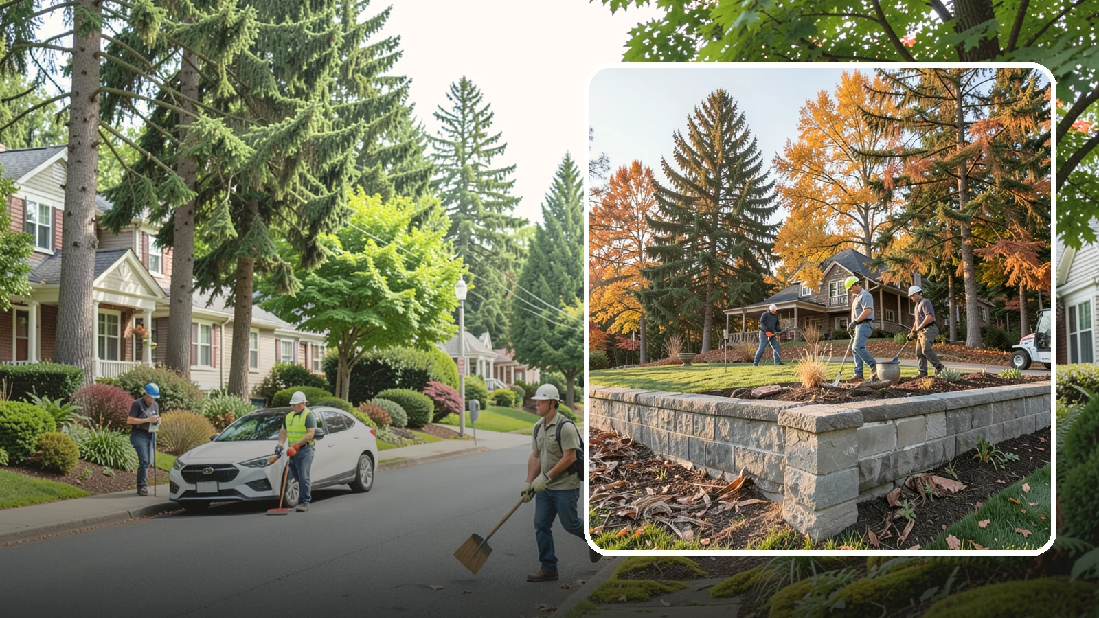 Concrete Block Retaining Wall in Beaux Arts Village, King County, WA - A durable, cost-effective retaining wall built from manufactured concrete blocks engineered to hold back sloped soil across...