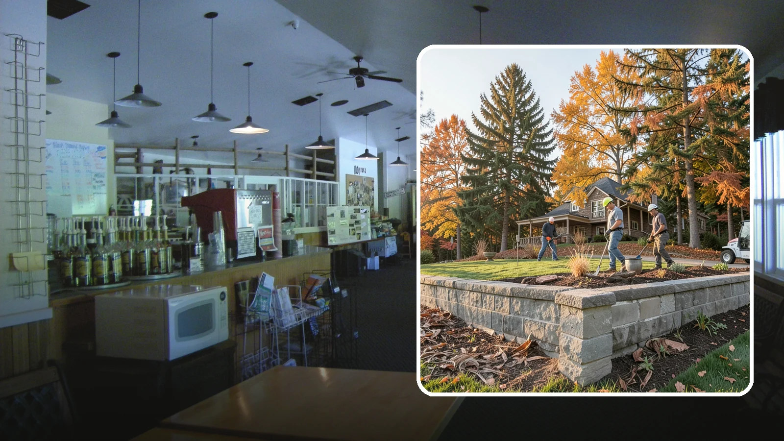 Concrete Block Retaining Wall in Black Diamond, King County, WA - A durable, cost-effective retaining wall built from manufactured concrete blocks engineered to hold back sloped soil across...