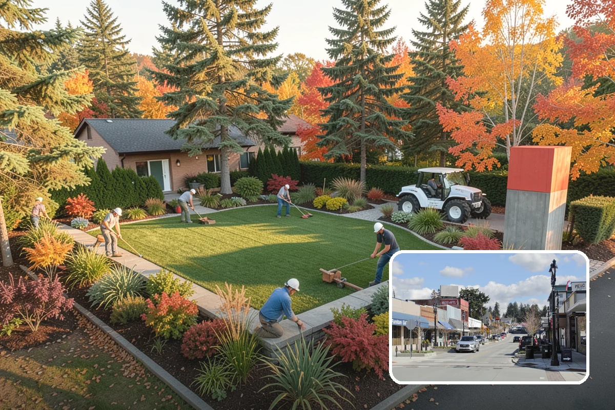 Concrete Block Retaining Wall in Bothell, King County, WA - Affordable per-square-foot cost compared to natural stone