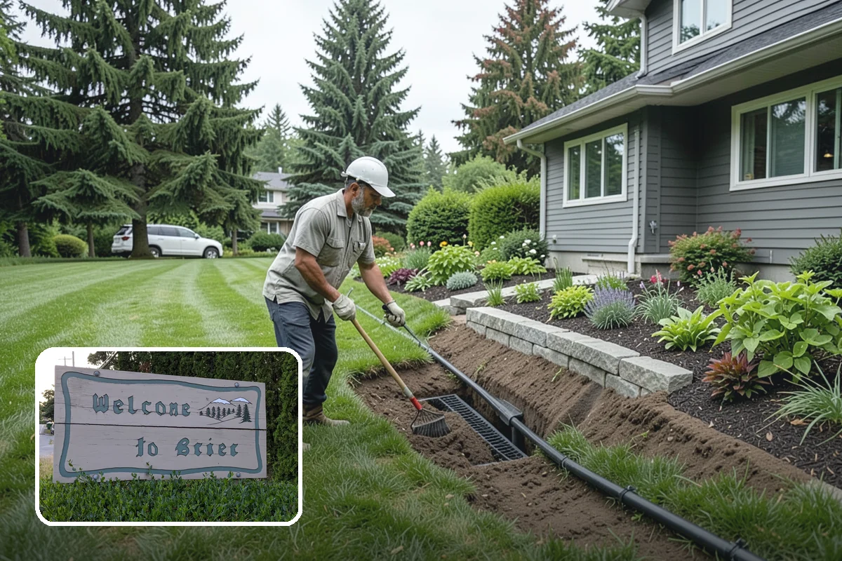 Concrete Block Retaining Wall in Brier, Snohomish County, WA - Affordable per-square-foot cost compared to natural stone