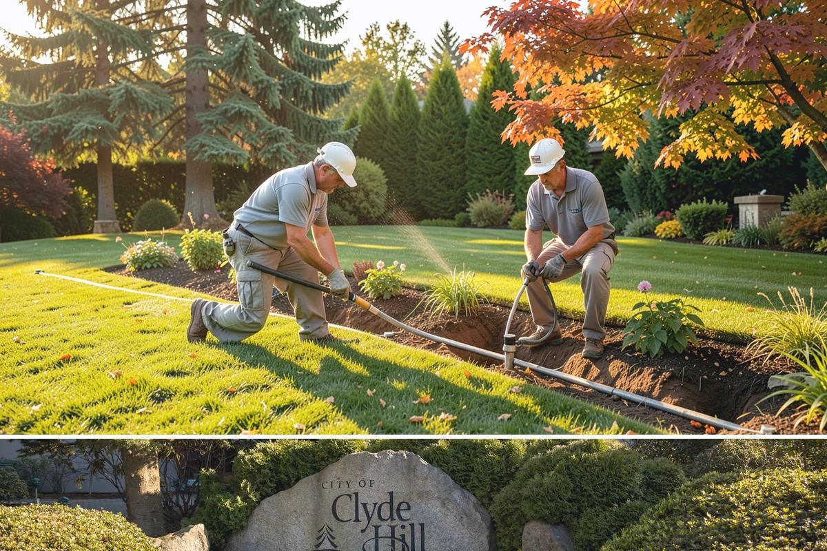 Concrete Block Retaining Wall in Clyde Hill, King County, WA - Best installed spring through early fall when drier soil compacts well, though our crews can build year-round in Western...