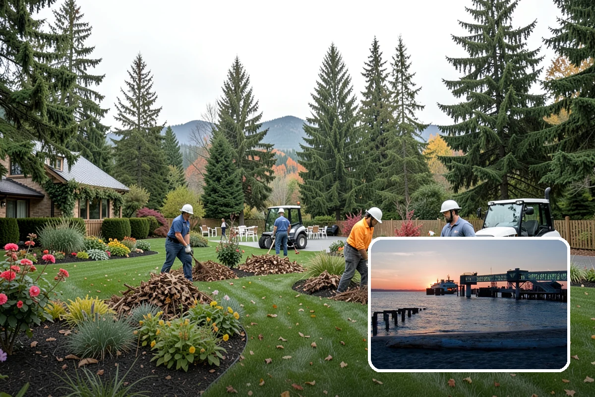 Concrete Block Retaining Wall in Edmonds, Snohomish County, WA - Affordable per-square-foot cost compared to natural stone