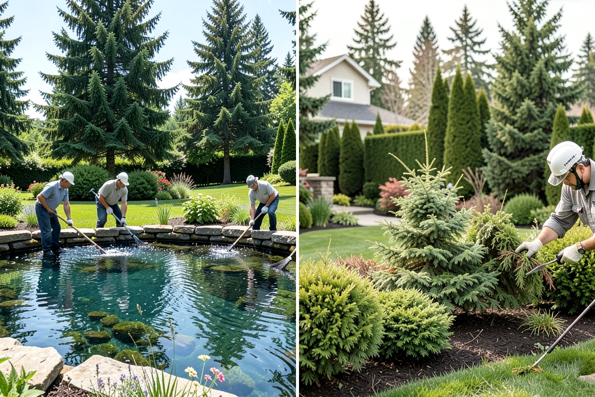 Concrete Block Retaining Wall in Hunts Point, King County, WA - Excavate and grade the slope
